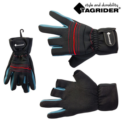 Перчатки Tagrider 2102-5 неопреновые без пальцев XL