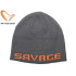 Шапка SAVAGE GEAR Logo Beanie One Size Rock Grey/Orange