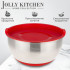 Миска Jolly Kitchen с красной крышкой, 2 л