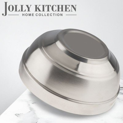 Миска Jolly Kitchen, двойные стенки, матовый/глянец, 15 см