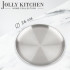 Поднос-тарелка Jolly Kitchen круглый, нержавеющая сталь, 26 см