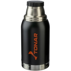 Термос HS.TM-038 750ML черный (2 крышки-кружки) Тонар (0,75 л.) 