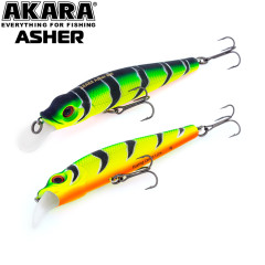 Воблер Akara Asher 80F (плавающий, кастинг, троллинг 0-1.5 м)