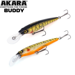 Воблер Akara Buddy 110F (плавающий, троллинг 2.5-3.5 м)