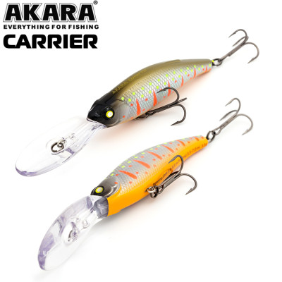 Воблер Akara Carrier 75F (плавающий, кастинг 1-3.5 м, троллинг 3.5-7 м)