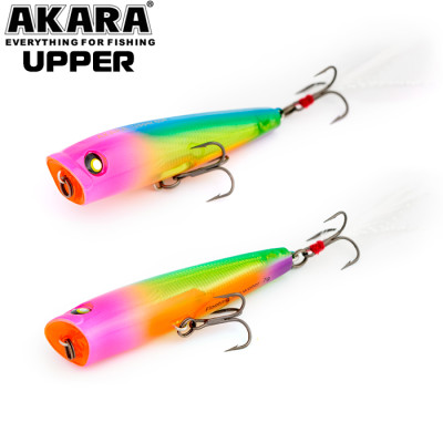 Воблер поппер Akara Upper 65F (плавающий, поверхностный)