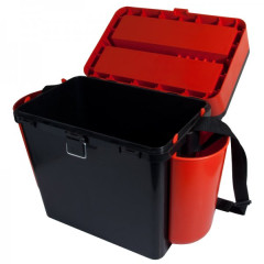 Ящик зимний "FishBox" Hellios односекционный оранжевый (19 л)