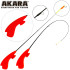 Удочка зимняя Akara Cantata RHS-G3R (1.5-5 гр), 39 см