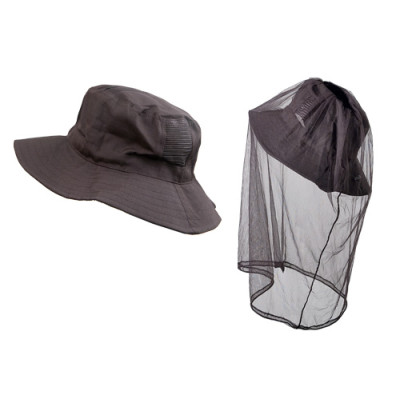 Накомарник Tagrider 10614 c удлинённой сеткой чёрный - фото, цена в Магазин товаров для рыбалки и туризма - Fishers.by