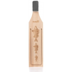 Доска разделочная с зажимом Окунь HELIOS (с гравировкой)