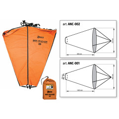 Якорь-парашют Akara ПВХ L диаметр 550х800 мм