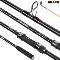 Удилище штекерное угольное фидерное 3 колена Akara Experience Feeder TX-30, (тест 50-100-150 гр.), 3.3 м