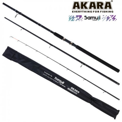 Удилище штекерное фидерное 3 колена Akara Samuji Feeder, стекловолокно, (тест 40-80-120 г), 3 м - фото, цена в Магазин товаров для рыбалки и туризма - Fishers.by