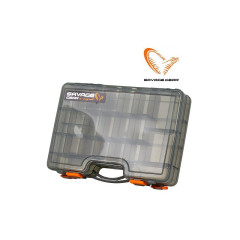 Коробка для приманок Savage Gear Lurebox 2 Sided Smoke Large (29,5X20,5X6,2cm)