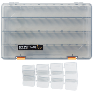 Коробка для приманок Savage Gear Lurebox 6B Deep Smoke (36X22,5X8cm) - фото, цена в Магазин товаров для рыбалки и туризма - Fishers.by