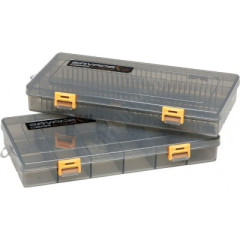 Коробка для приманок Savage Gear Flat Lure Box Smoke Kit 2pcs (23X11X3,5cm)