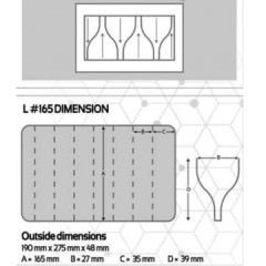 Коробка для приманок двухсторонняя Helios (19х27.5х4.8 см)