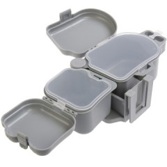 Коробка 21.5х11х7.5см для наживки с крепл. на стойку Helios (HS-Q-1)