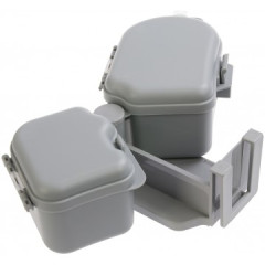 Коробка 21.5х11х7.5см для наживки с крепл. на стойку Helios (HS-Q-1)