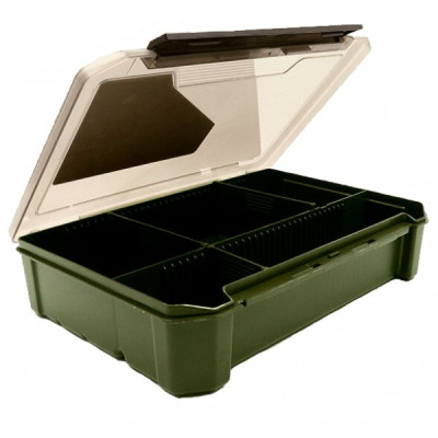 КОРОБКА  для карповых принадлежностей КДК-33 хаки (270*190*60мм) 012.8532 - фото, цена в Магазин товаров для рыбалки и туризма - Fishers.by