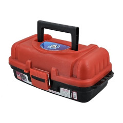 Ящик рыболовный ЯР-1 черно-красный (370*190*150) 1 лоток