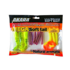 Набор силиконовых приманок Akara Big MIX 3 (в ассортименте) 