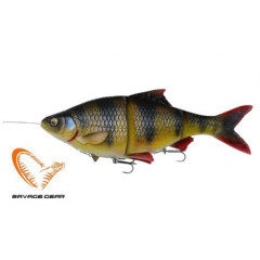 Приманка мягкая Savage Gear 4D Line Thru Roach (18см 80г) SS Perch