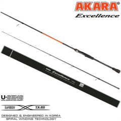 Спиннинг штекерный Akara Exellence 902MH, карбон, (тест 8-35), 2.70 м