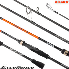 Спиннинг штекерный Akara Exellence 902MH, карбон, (тест 8-35), 2.70 м