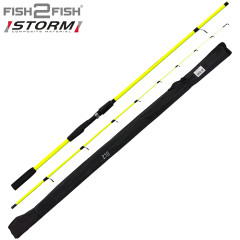 Спиннинг одночастный Fish 2 Fish Storm Hard, стекловолокно, (тест 50-300), 1.1 м
