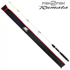 Спиннинг одночастный Fish 2 Fish Rumata, стеклопласт., (тест 50-100), 1.0 м