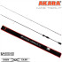 Спиннинг штекерный Akara NICE TROUT UL, уголь, (тест 0.5-2.5), 1.98м