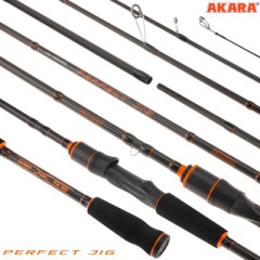 Спиннинг штекерный Akara Perfect Jig TX-30. (тест 17-50), 2.4 м