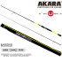 Спиннинг штекерный Akara Teuri MHS, уголь, (тест 14-35), 2.44 м
