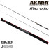Спиннинг Аkara SL1003 Micro Jig 662UL-T TX-30. уголь, (тест 0.6-8), 2 м