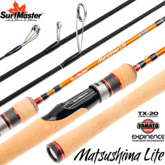Спиннинг Surf Master Yamato Series Kanagawa Jig, уголь, (тест 7-18), 2.25 м
