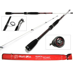 Спиннинг Crazy Fish (CF) ASPEN STAKE ASSR902HHT, (тест 20-70), 2.74 м