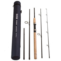 Спиннинг "Волжанка Вояж", 4+1 секции, IM8, (тест 10-40), 2.4/2.7м + жесткий тубус