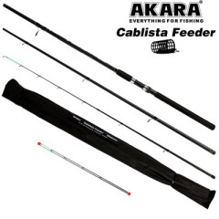 Удилище штекерное фидерное 3 колена Akara Cablista, (тест 50-100-150 г), 3.3 м