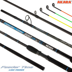 Удилище фидерное Akara Feeder Time Lake Feeder (тест 40-60-80 гр.), 3.6 м