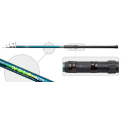 Удилище телескопическое Akara Wolf, стеклопластик, (тест 50-80 гр.), 4 м