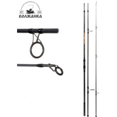 Удилище карповое "Волжанка Карп Мастер" (3 секции) 3.5lb ( тест до 110гр.), 3.9 м