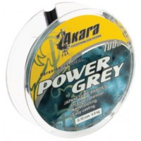 Шнур Akara Power Grey 100 м, серый