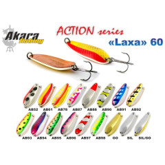 Блесна колеблющаяся Akara Laxa 6 см, 17 гр