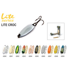 Блесна колеблющаяся Akara Lite Series Lite Croc 3.5 см, 6.5 гр