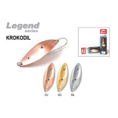 Блесна колеблющаяся Akara Legend Krokodil 7 см, 15 гр