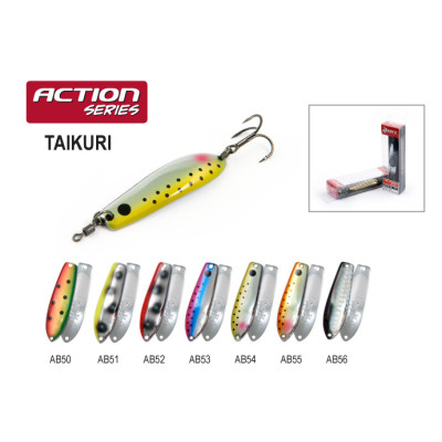 Блесна колеблющаяся Akara Action Series Taikuri 5см, 10.5 гр - фото, цена в Магазин товаров для рыбалки и туризма - Fishers.by