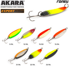 Блесна колеблющаяся Akara Expert Голец 60 мм, 18 гр