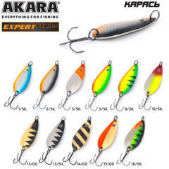 Блесна колеблющаяся Akara Expert Карась 65 мм,18 гр