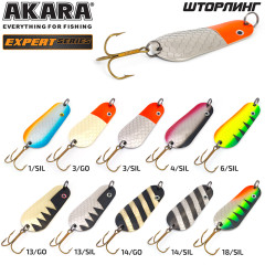 Блесна колеблющаяся Akara Expert Шторлинг 65 мм,22 гр